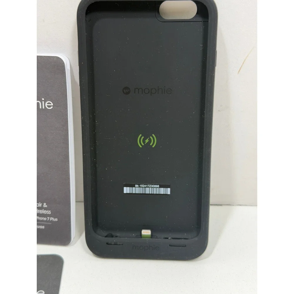 Mophie Juice Pack Wireless Battery Case for iPhone 6 Plus 6s Plus Black JPW-IP6P